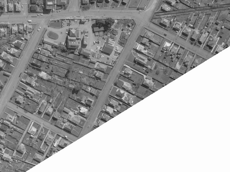 96 Olliviers Road from the air, 1960-1964