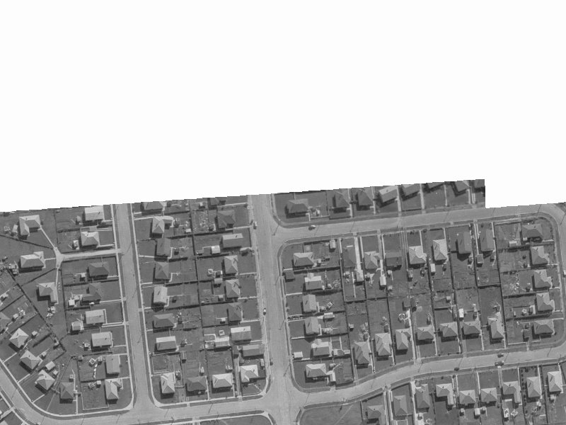 1 Hillary Crescent from the air, 1960-1964