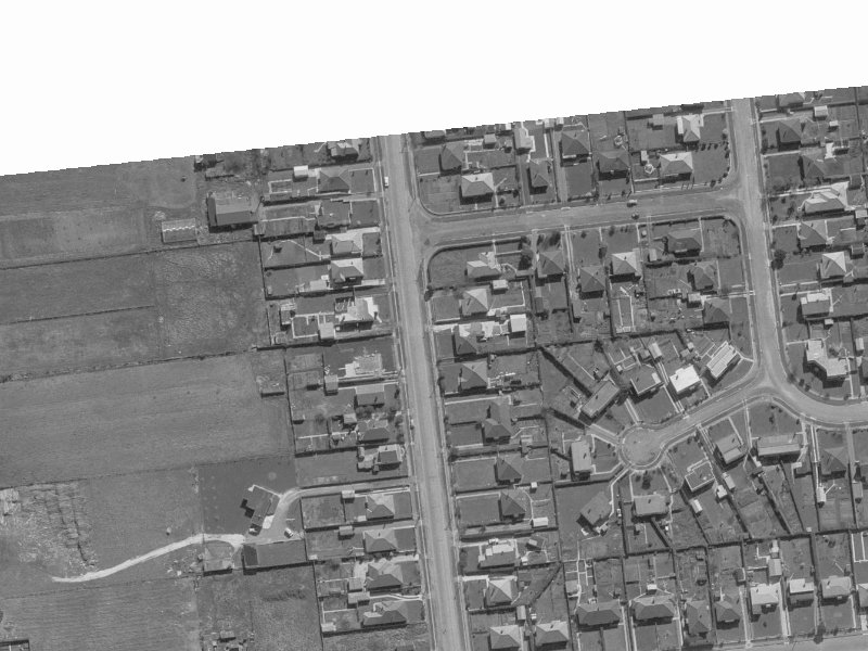 65 Wharenui Road from the air, 1960-1964