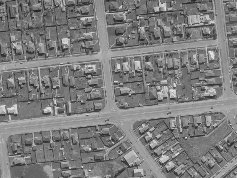 114 Clarence Street from the air, 1960-1964