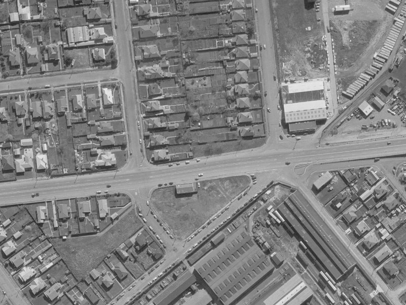 7A Mandeville Street from the air, 1960-1964