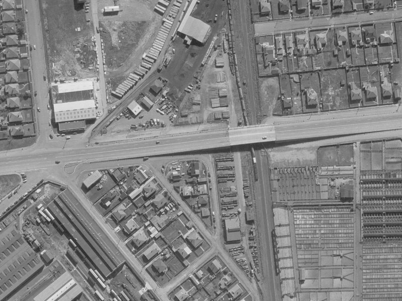 7 Pope Street from the air, 1960-1964