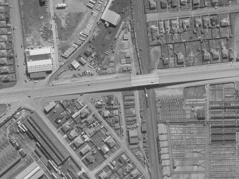 7B Pope Street from the air, 1960-1964