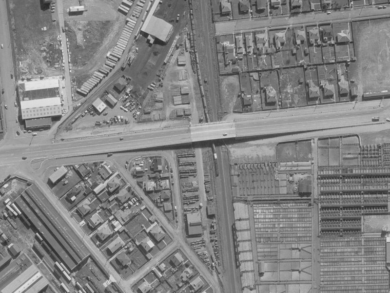 6 Pope Street from the air, 1960-1964