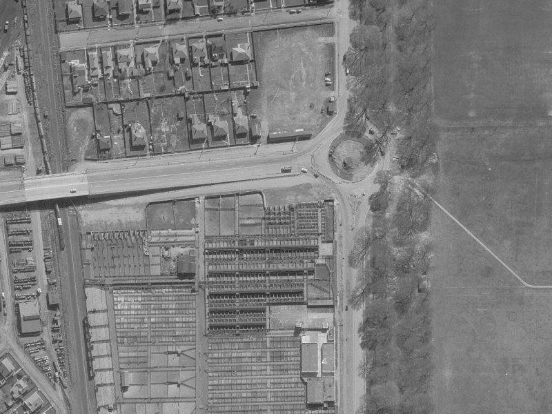 65 Deans Avenue from the air, 1960-1964
