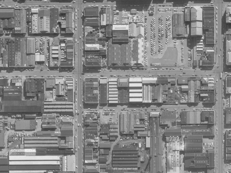 192 Saint Asaph Street from the air, 1960-1964