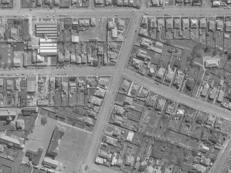 64 Nursery Road from the air, 1960-1964