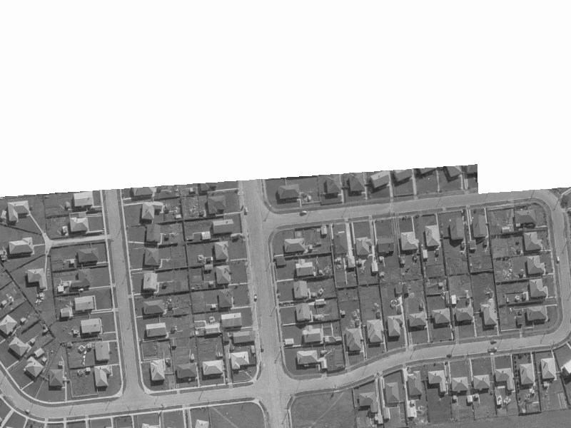 1 Hillary Crescent from the air, 1960-1964