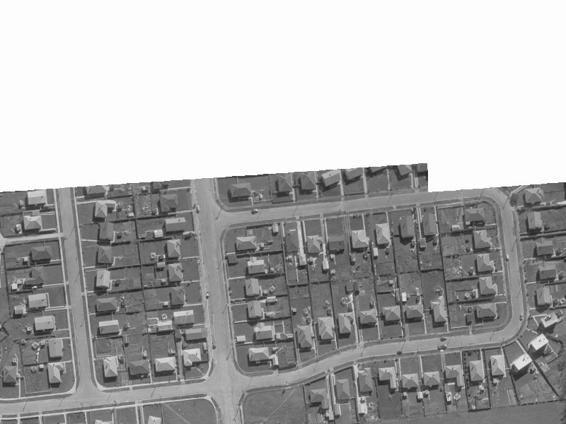 4 Hillary Crescent from the air, 1960-1964