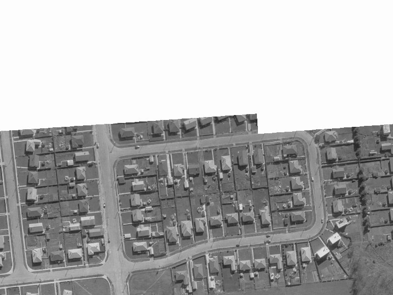 8 Hillary Crescent from the air, 1960-1964