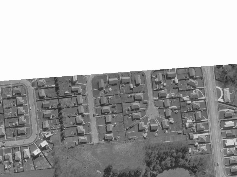 Roche Avenue from the air, 1960-1964