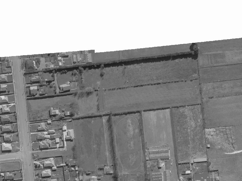17 Colligan Street from the air, 1960-1964