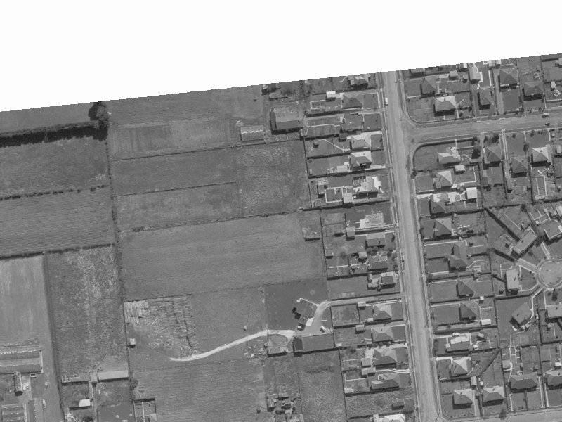 8 Janet Street from the air, 1960-1964