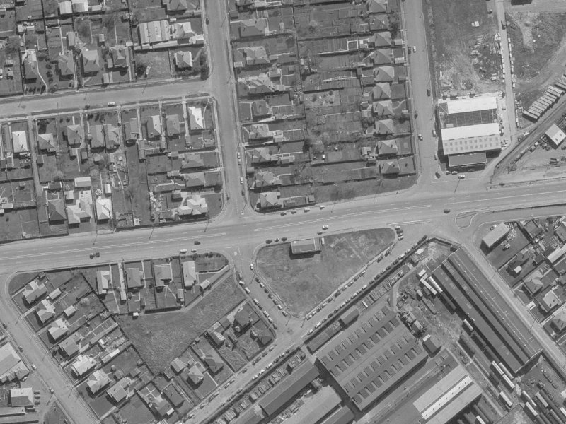 70 Blenheim Road from the air, 1960-1964