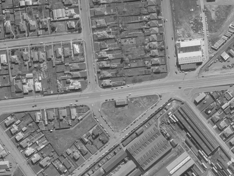 70 Blenheim Road from the air, 1960-1964