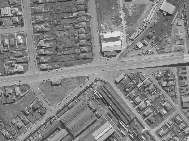 66R Blenheim Road from the air, 1960-1964