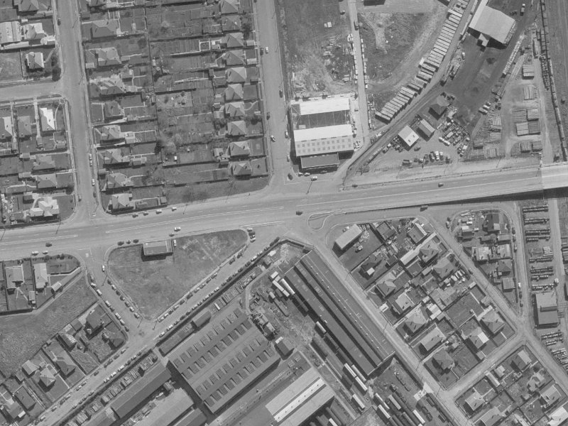 7A Mandeville Street from the air, 1960-1964