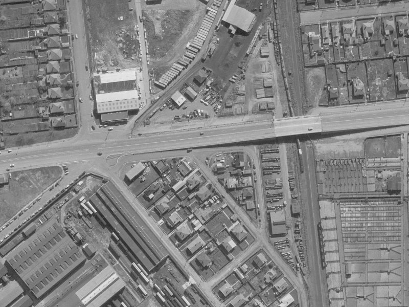 22 Tyne Street from the air, 1960-1964