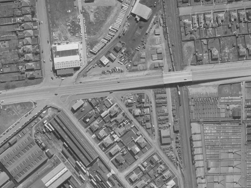 22B Tyne Street from the air, 1960-1964