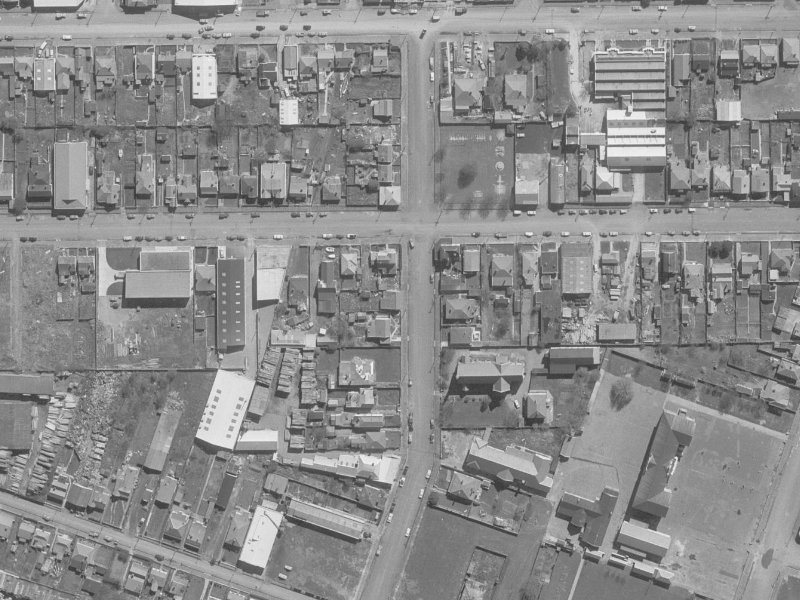53 Phillips Street from the air, 1960-1964