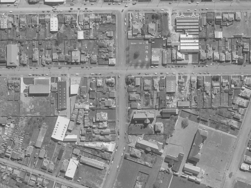 50 Phillips Street from the air, 1960-1964