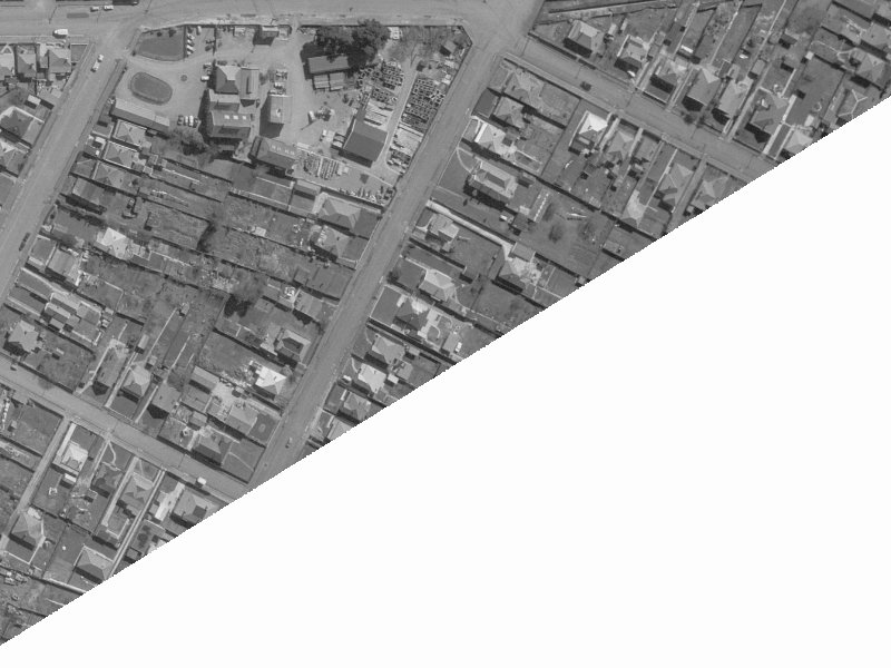 Fred Allen Lane from the air, 1960-1964