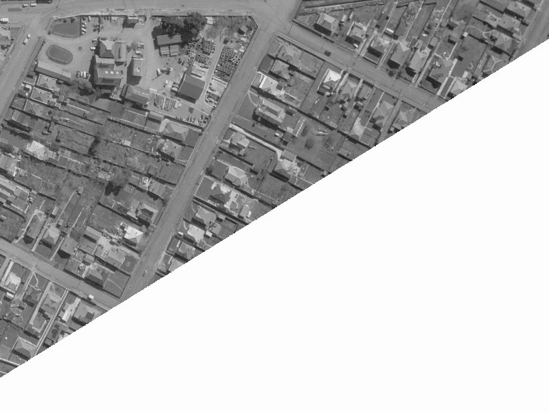 104B Olliviers Road from the air, 1960-1964