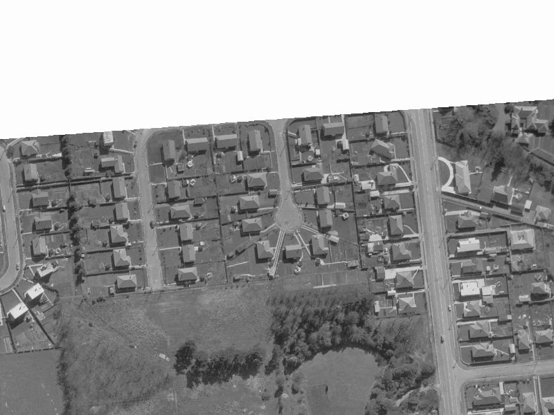 8 Homer Place from the air, 1960-1964