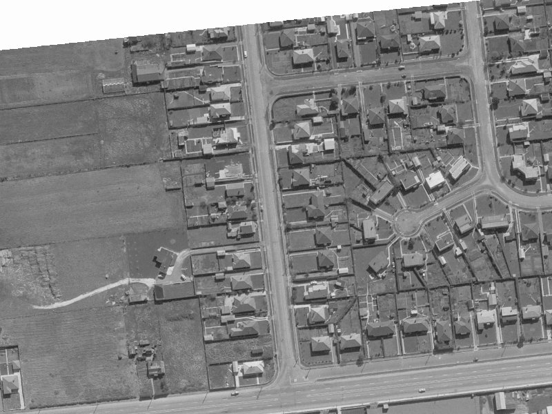 71A Wharenui Road from the air, 1960-1964