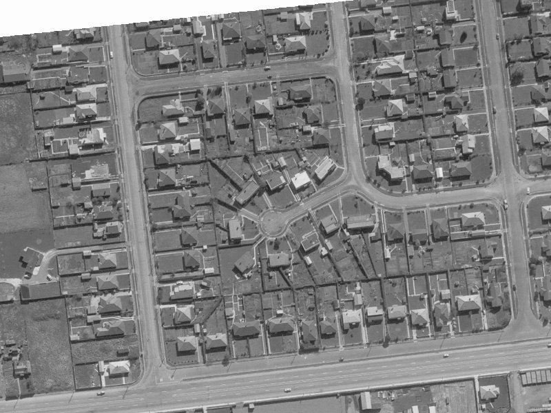 6 Tonga Place from the air, 1960-1964