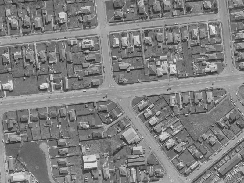 116 Clarence Street from the air, 1960-1964