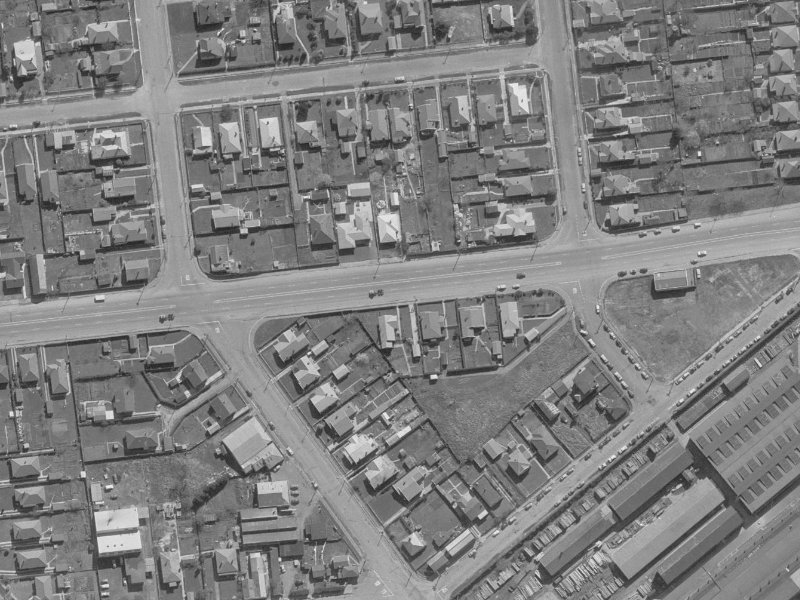 96 Clarence Street from the air, 1960-1964