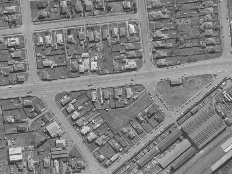 75 Blenheim Road from the air, 1960-1964