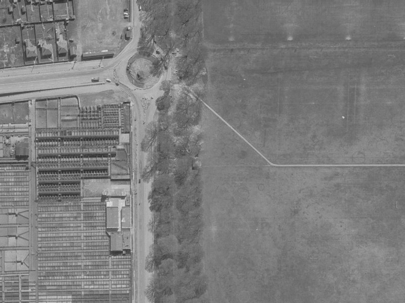36 Deans Avenue from the air, 1960-1964