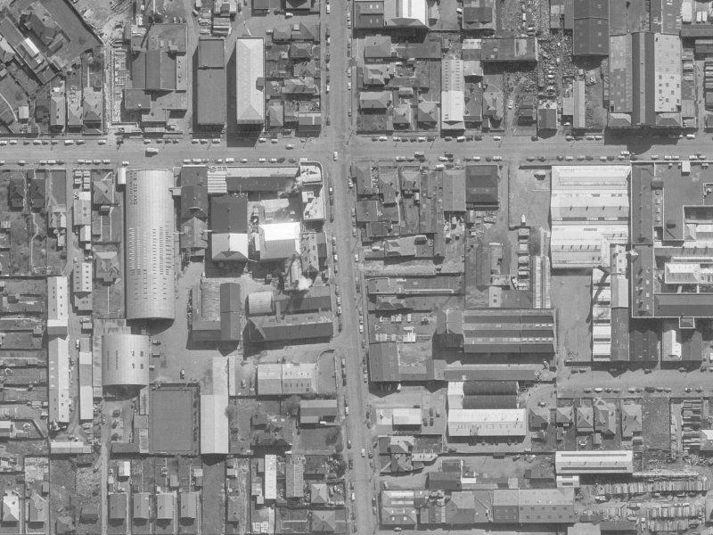 238 Antigua Street from the air, 1960-1964