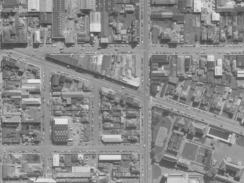 37 Ferry Road from the air, 1960-1964