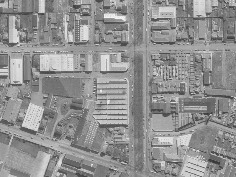 45 Fitzgerald Avenue from the air, 1960-1964