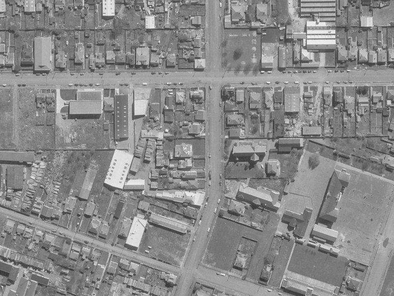 47 Phillips Street from the air, 1960-1964
