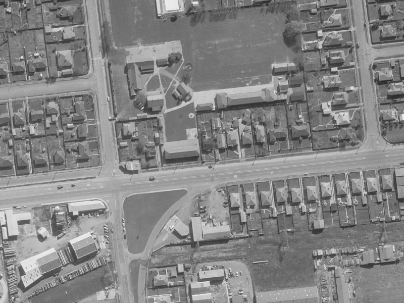 150A Blenheim Road from the air, 1960-1964