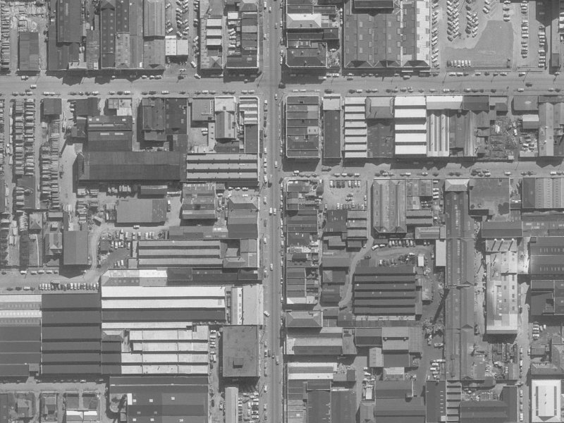 580A Colombo Street from the air, 1960-1964