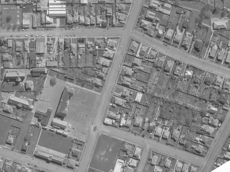 48 Nursery Road from the air, 1960-1964