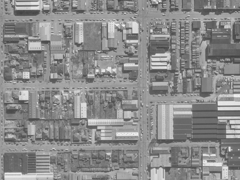 40 Walker Street from the air, 1960-1964