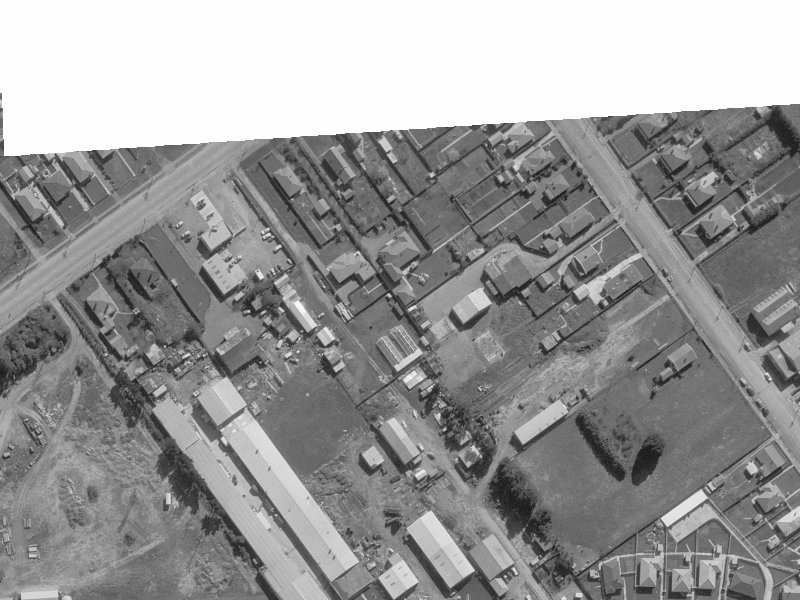 111 Main S Road from the air, 1960-1964