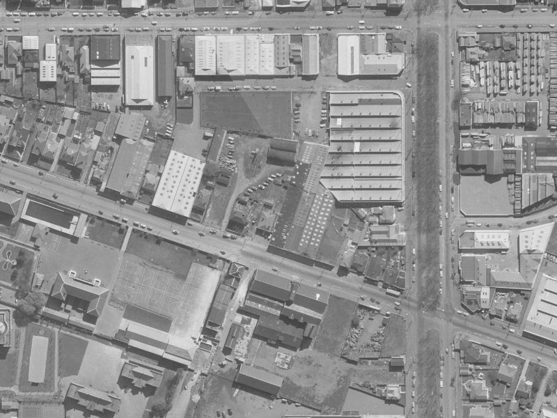 97 Ferry Road from the air, 1960-1964