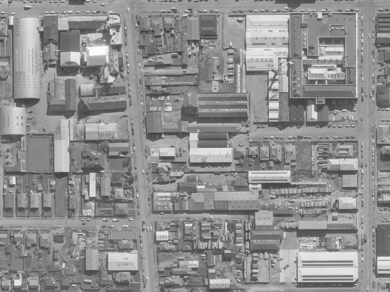 226 Antigua Street from the air, 1960-1964