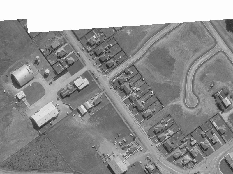 18A Epsom Road from the air, 1960-1964