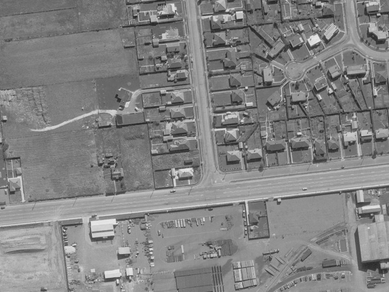 112 Wharenui Road from the air, 1960-1964