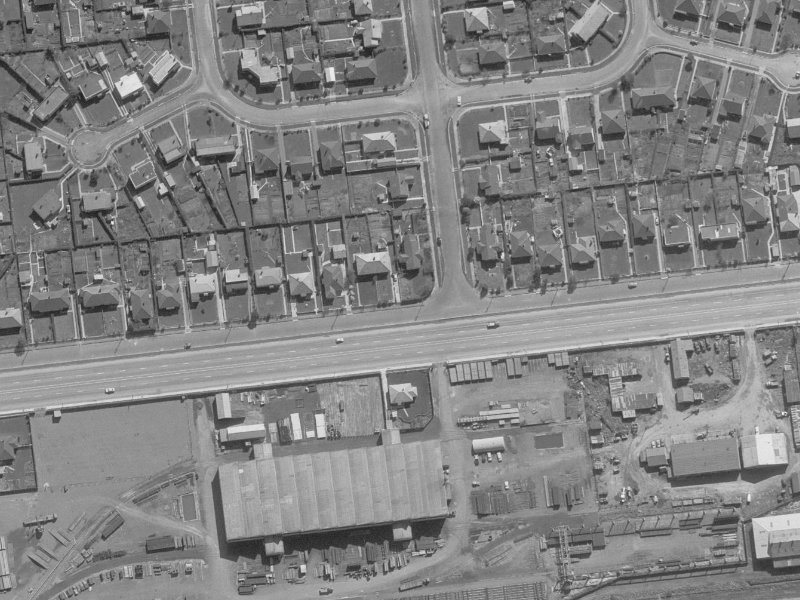 226 Blenheim Road from the air, 1960-1964