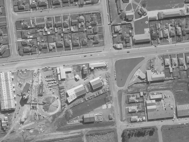 151 Blenheim Road from the air, 1960-1964