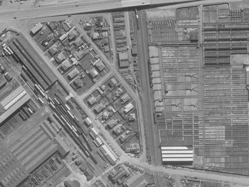 15 Tyne Street from the air, 1960-1964